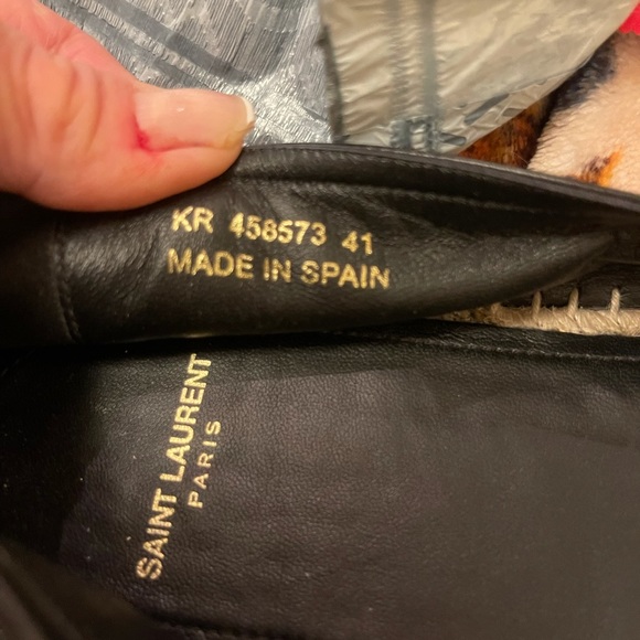 Authentic Saint Laurent Espadrilles gently worn - Picture 2 of 4